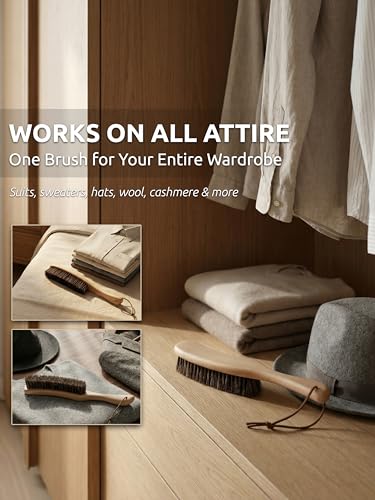 Horsehair Clothes Brush for Suits