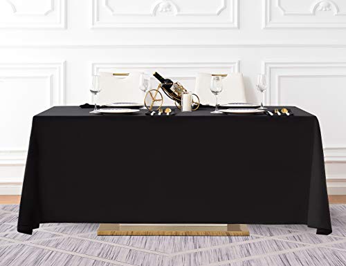 90x132 Inch Tablecloth for 6 Foot Rectangle Tables