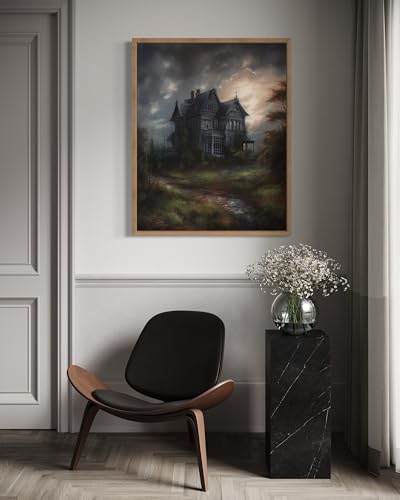 Haunted House Poster Art Print