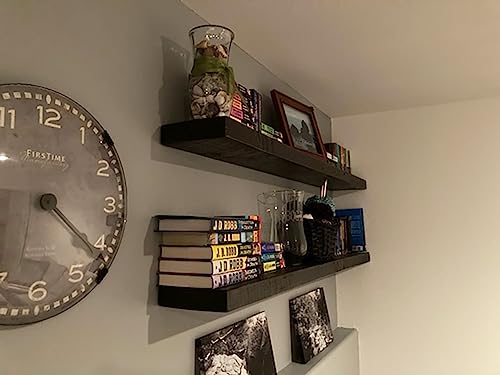42 inch Wooden Floating Shelves for Wall