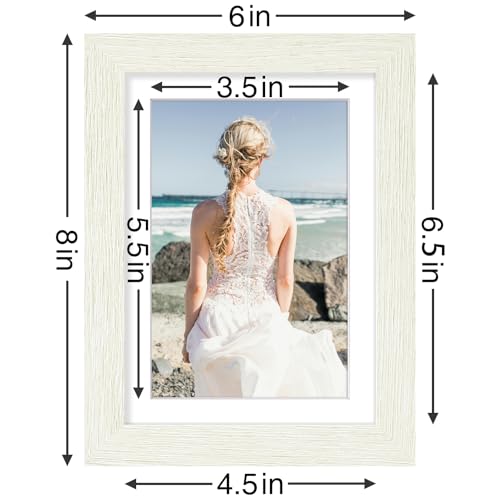 5x7 Picture Frames Set of 9 for Wall Mount or Tabletop (9 Count)