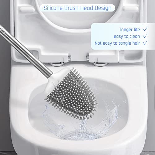 Silicone Toilet Brush (2 Count)