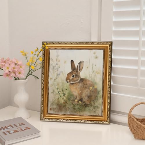 Vintage Gold Framed Wall Art for Home Decor