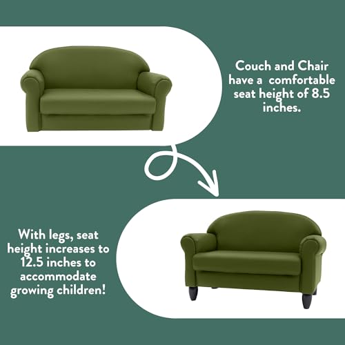 Upholstered Toddler Couch for Classroom