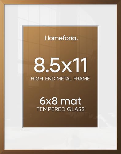8.5x11 Bronze Picture Frame