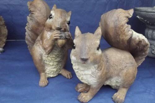 Woodland Squirrel Statue