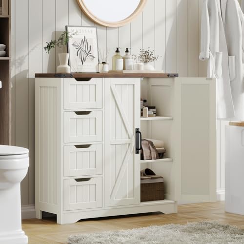 Farmhouse Bathroom Cabinet
