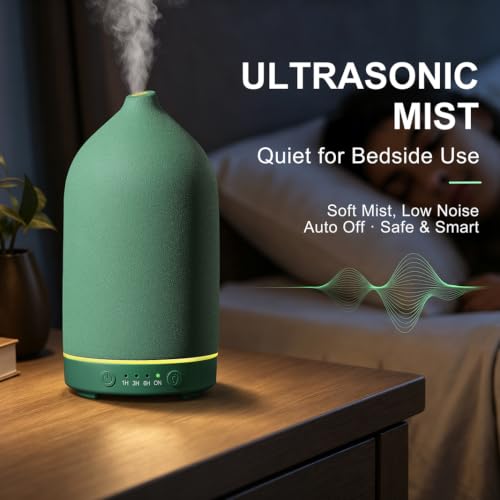 200ML Ceramic Essential Oil Diffuser for Home