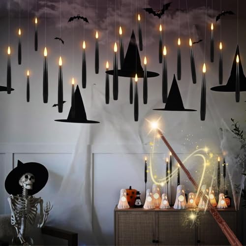 Floating Candles with Magic Wand Remote