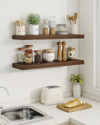 72" Floating Shelves for Wall (2 Count)