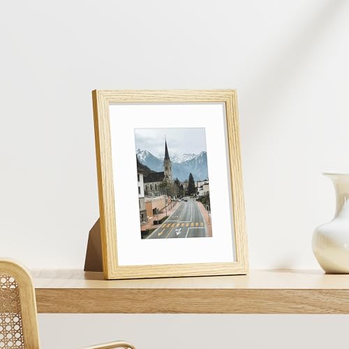 8x10 Picture Frames Set of 9 for Wall or Tabletop Display (9 Count)