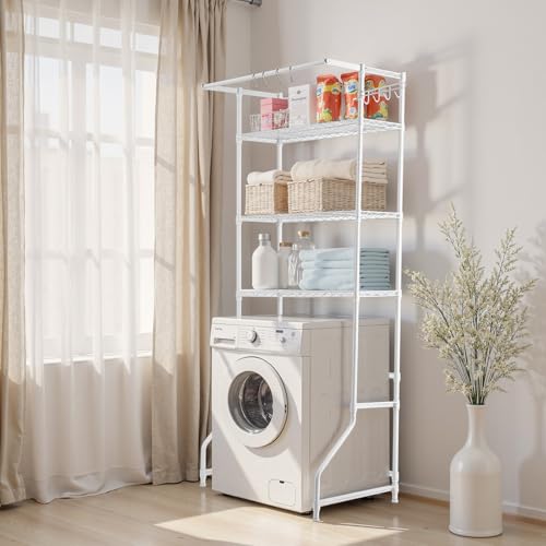 Over The Washer and Dryer Storage Shelf