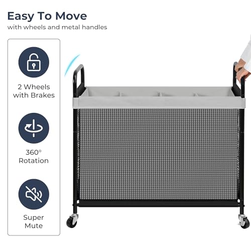 Laundry Hamper 4 Section