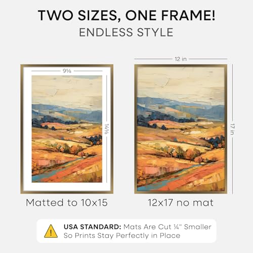 12x17 Bronze Picture Frame (3 Count)