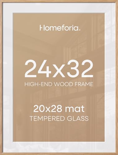 24x32 Natural Oak Poster Frame