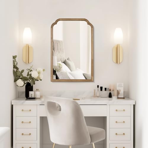 Wood Bathroom Mirrors for Wall Mounted