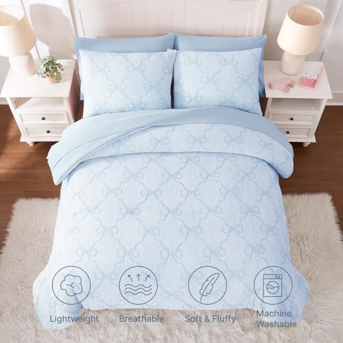 Twin Comforter Set with Sheets for Girls (5 Count)