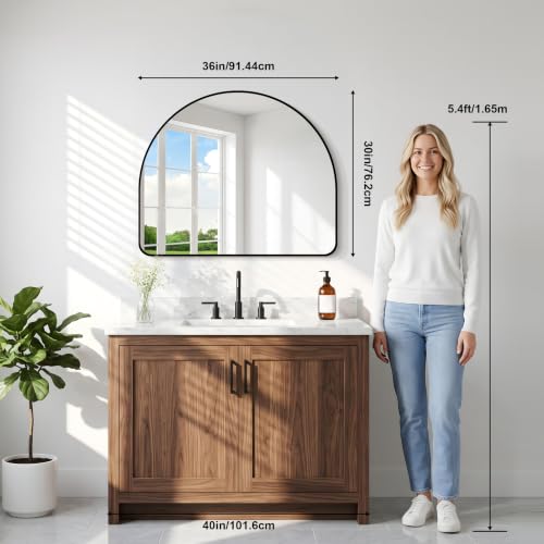 Arched Bathroom Vanity Mirror