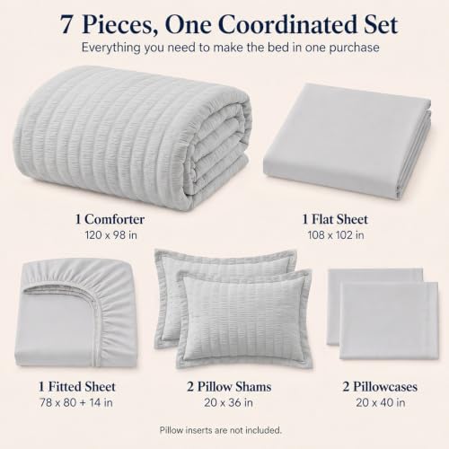 Oversized King Comforter Set 120x98