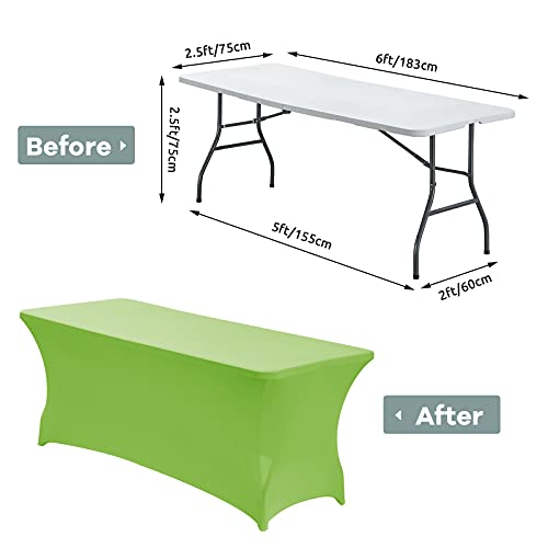 6FT Spandex Fitted Tablecloth