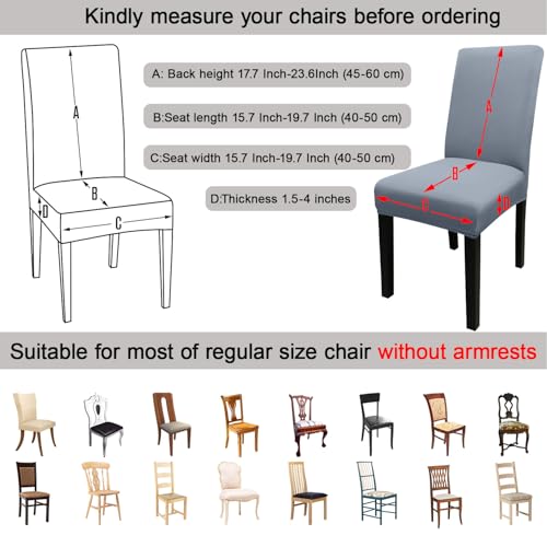 Dining Chair Covers Set of 4