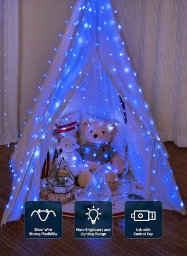 300 LED Fairy Curtain Lights
