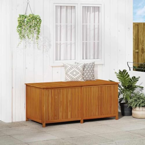 Patio Storage Box 68.9"x31.5"x29.5" Solid Acacia Wood