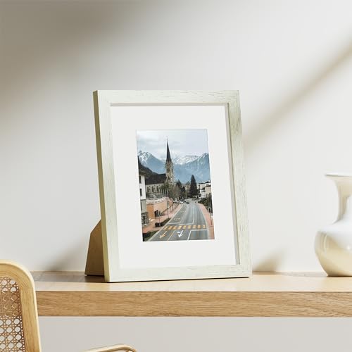 8x10 Picture Frames Set of 9 for Wall Mount & Tabletop (9 Count)