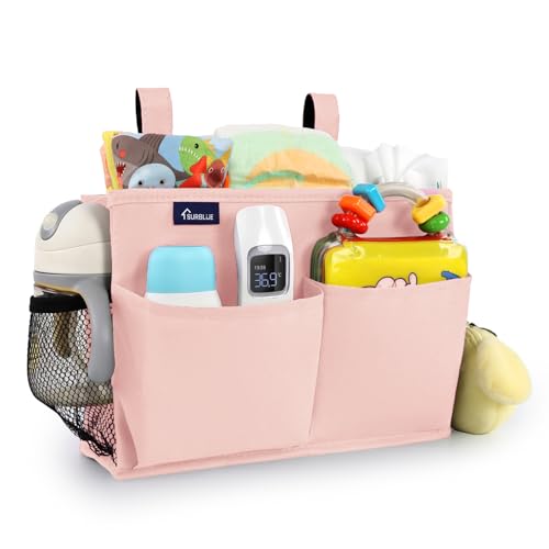 Bedside Caddy Hanging Bed Organizer Storage Bag Pocket for Bunk and Hospital Beds