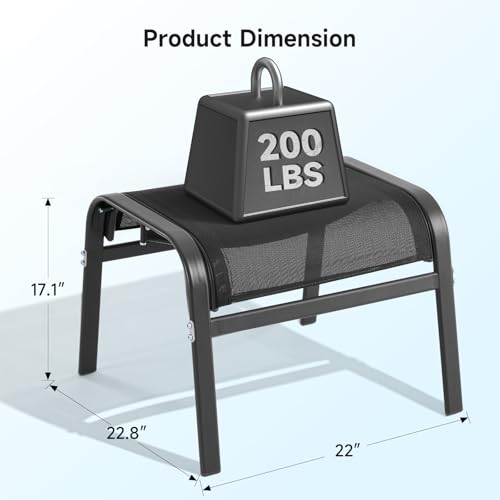 Outdoor Ottoman Set of 2 (2 Count)