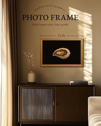 Vintage Gold Framed Wall Art for Living Room