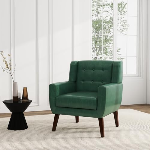 PU Leather Accent Chair