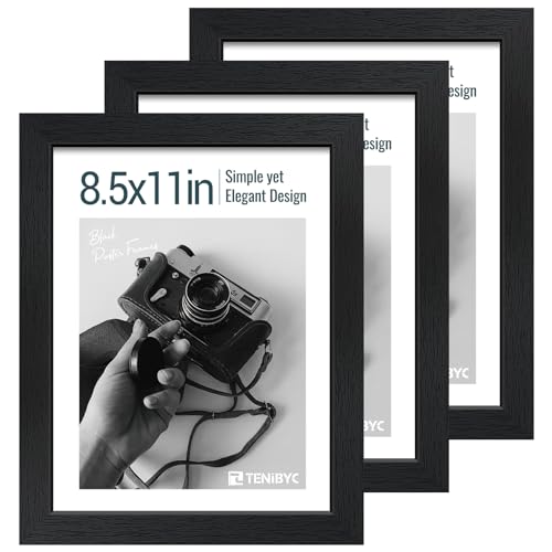 8.5 by 11 picture frame 3 Pack (3 Count)