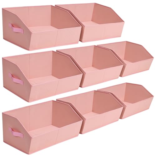 Closet Baskets for Shelves Trapezoid (8 Count)