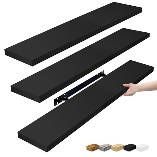 Floating Shelves for Wall Storage (3 Count)