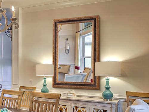 Antique Bathroom Wall Mirror 36.5" X 25"