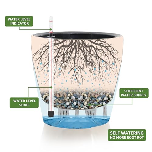 18x17 Self Watering Planter with Wheels