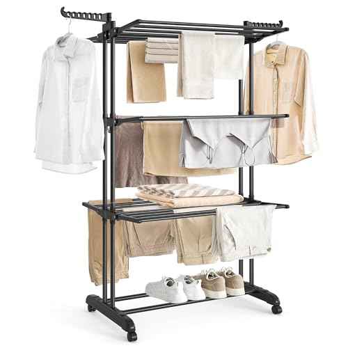 4 Tier Clothes Drying Rack