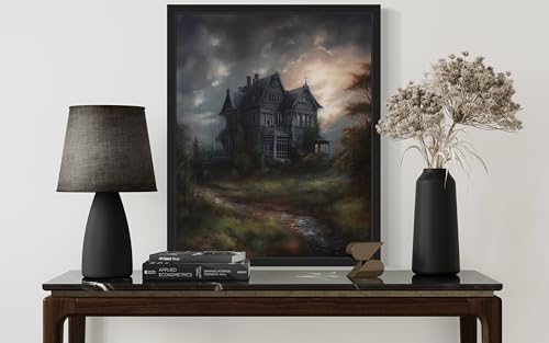Haunted House Poster Art Print