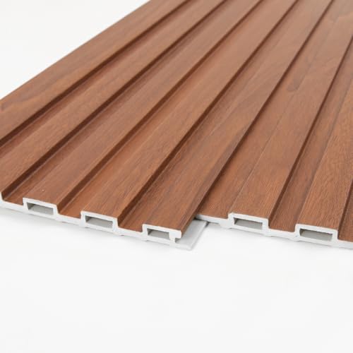 48 x 6 Inch WPC Wood Slat Wall Panels