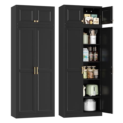 86" Tall Pantry Cabinet