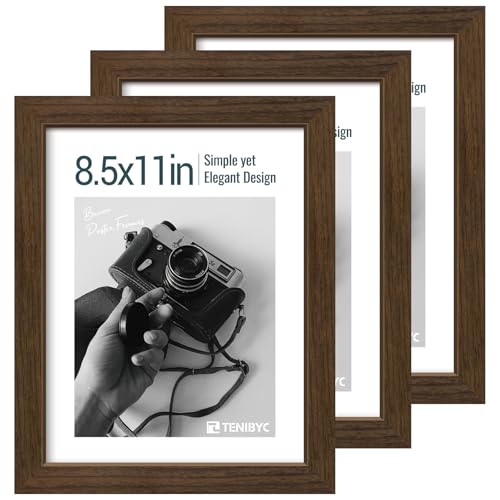 8.5 by 11 picture frame 3 Pack (3 Count)