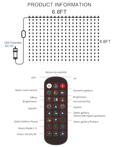 Smart Curtain Lights