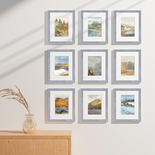 8x10 Picture Frames Set of 9 (9 Count)