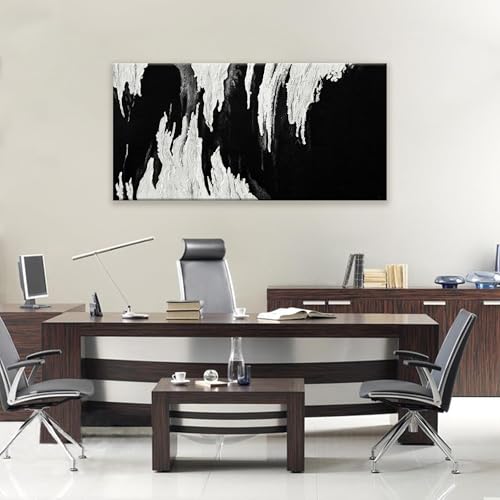 Abstract Canvas Wall Art Decor For Living Room Artwork 24 x 48 Inch