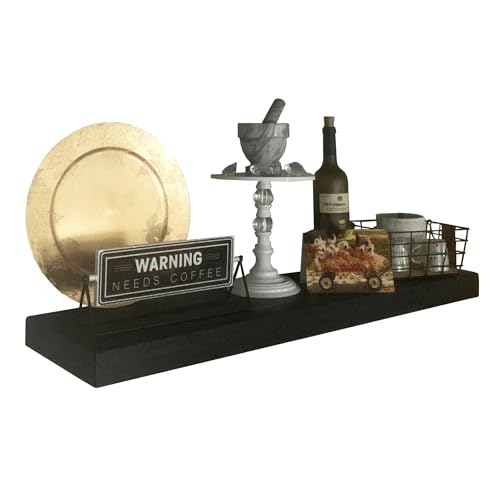 36 Inch Wooden Floating Shelves for Wall