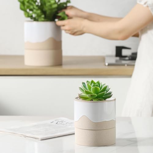 Self Watering Ceramic Planter