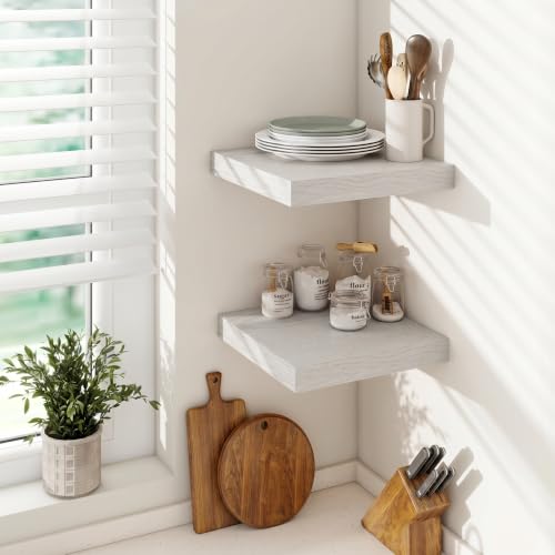 Square Floating Shelves 12x12” Set of 2 (2 Count)