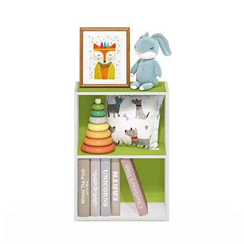 LUDER 2 Tier Book Shelf