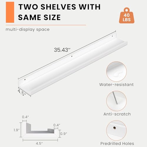 Picture Ledge Shelf (2 Count)